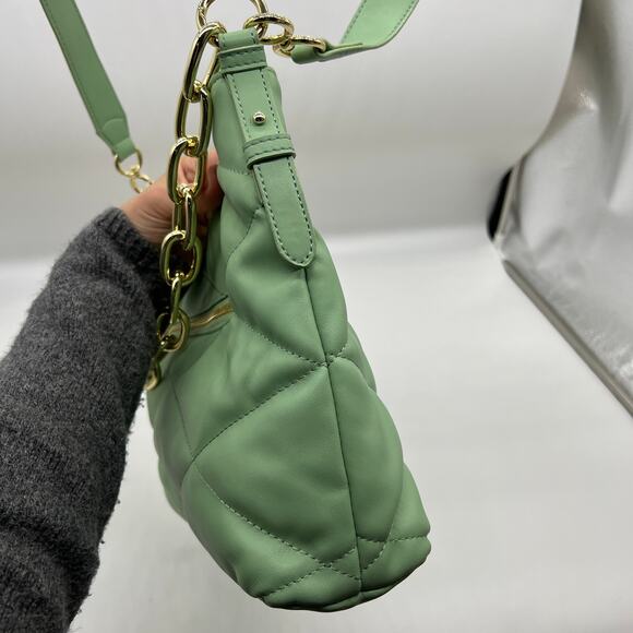 House of Want Convertible RFID Hobo Bag Green Fig - Picture 5 of 16